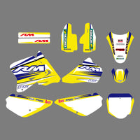 Team Graphics Aufkleber Aufkleber für Suzuki RM80/RM85 2005-2018