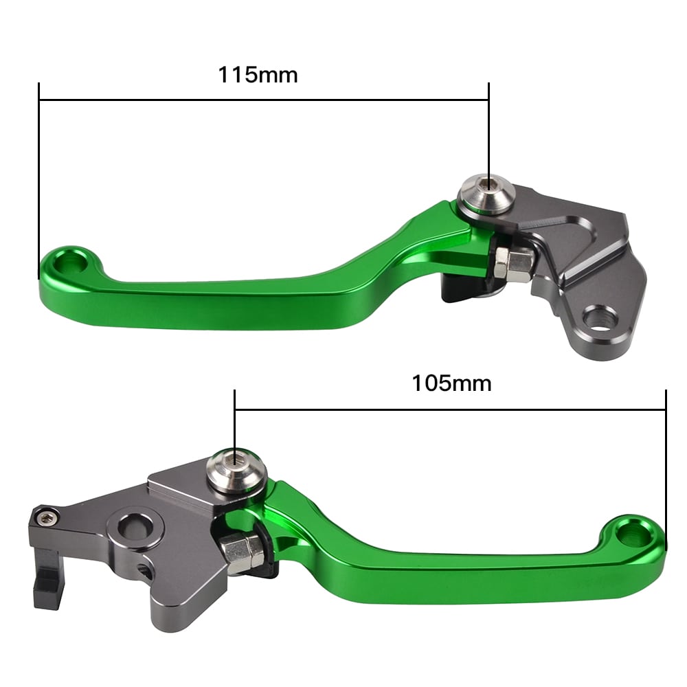 CNC Billet Kupplungs und bremshebel für Suzuki RMX250S 1993-1995