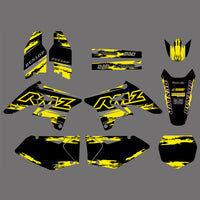 Motorrad Hintergrund Aufkleber Aufkleber Kits Für Suzuki RMZ250 2007-2009