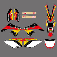 Motocross Grafik Aufkleber Kotflügel Aufkleber Kit Für Suzuki RMZ250 2010-2018