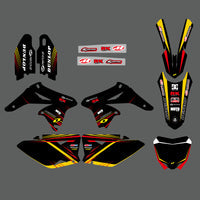 Motorrad Grafik Aufkleber Kotflügel Aufkleber Kit Für Suzuki RMZ250 2010-2018