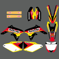 Team Graphics Hintergründe Aufkleber Aufkleber Kit für Suzuki RMZ450 2008-2017