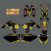 Motocross-Aufkleber-Set mit vollständigen Grafiken für SUZUKI RMZ450 2008–2017