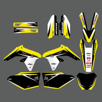 Motocross-Aufkleber-Set mit vollständigen Grafiken für SUZUKI RMZ450 2008–2017