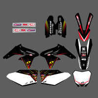 Team Graphics Hintergründe Aufkleber Aufkleber Kit für Suzuki RMZ450 2008-2017