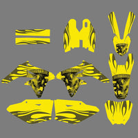 Motorrad Team Volle Aufkleber Aufkleber Hintergrund Grafiken Für SUZUKI RMZ450 2008-2017