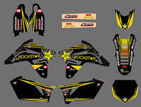 Motorrad-Team-Grafiken, Aufkleber-Set für Suzuki RMZ450 2007