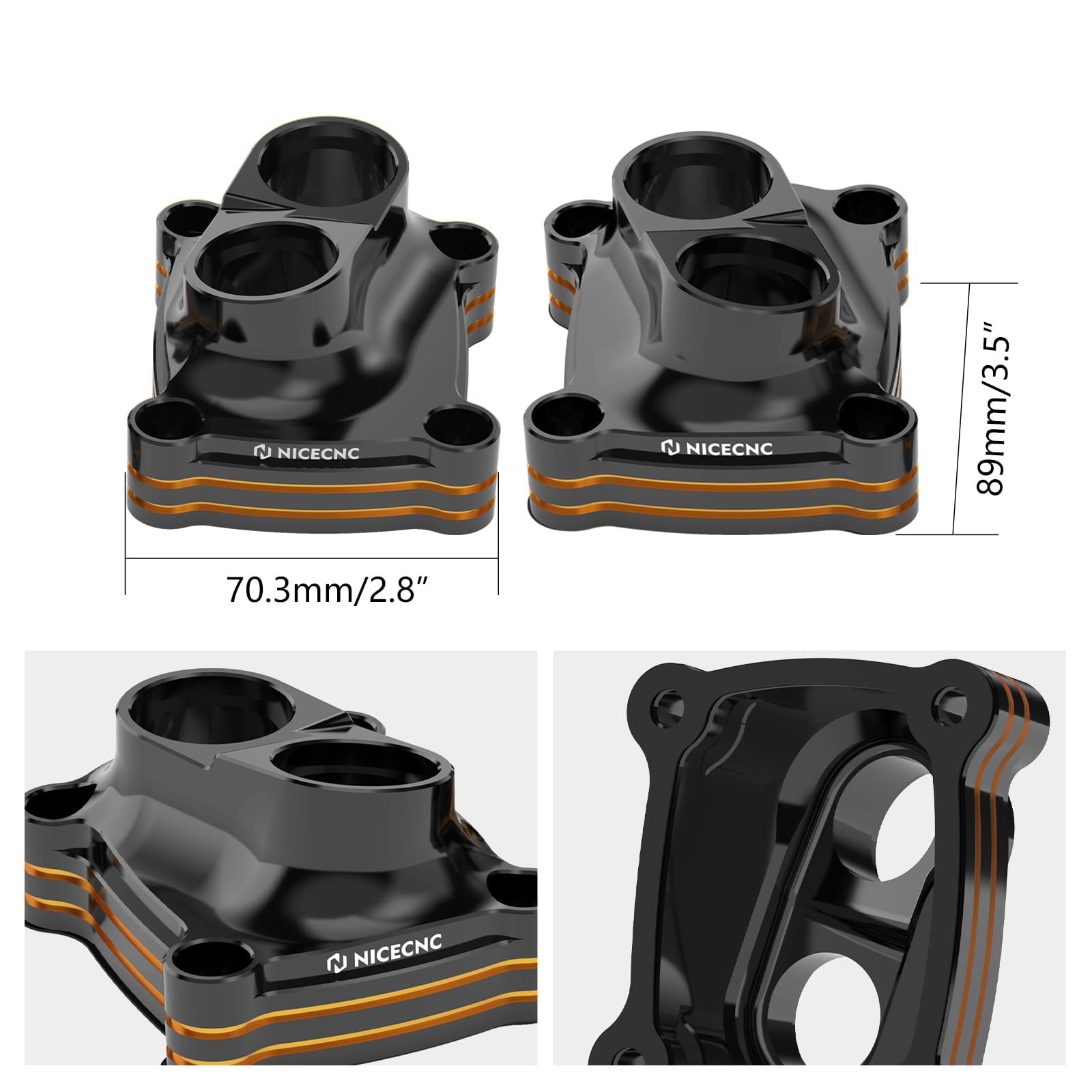 Stößelabdeckungen für Harley Davidson M8 Motor 2017-2024