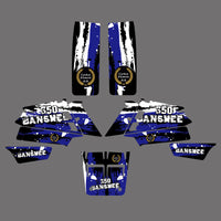 ATV Aufkleber Team Aufkleber Grafik Kits Für Yamaha Banshee 350 YFZ350 Alle Jahre