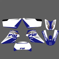 Team-Aufkleber, Grafik-Set für Yamaha PW50, alle Jahre