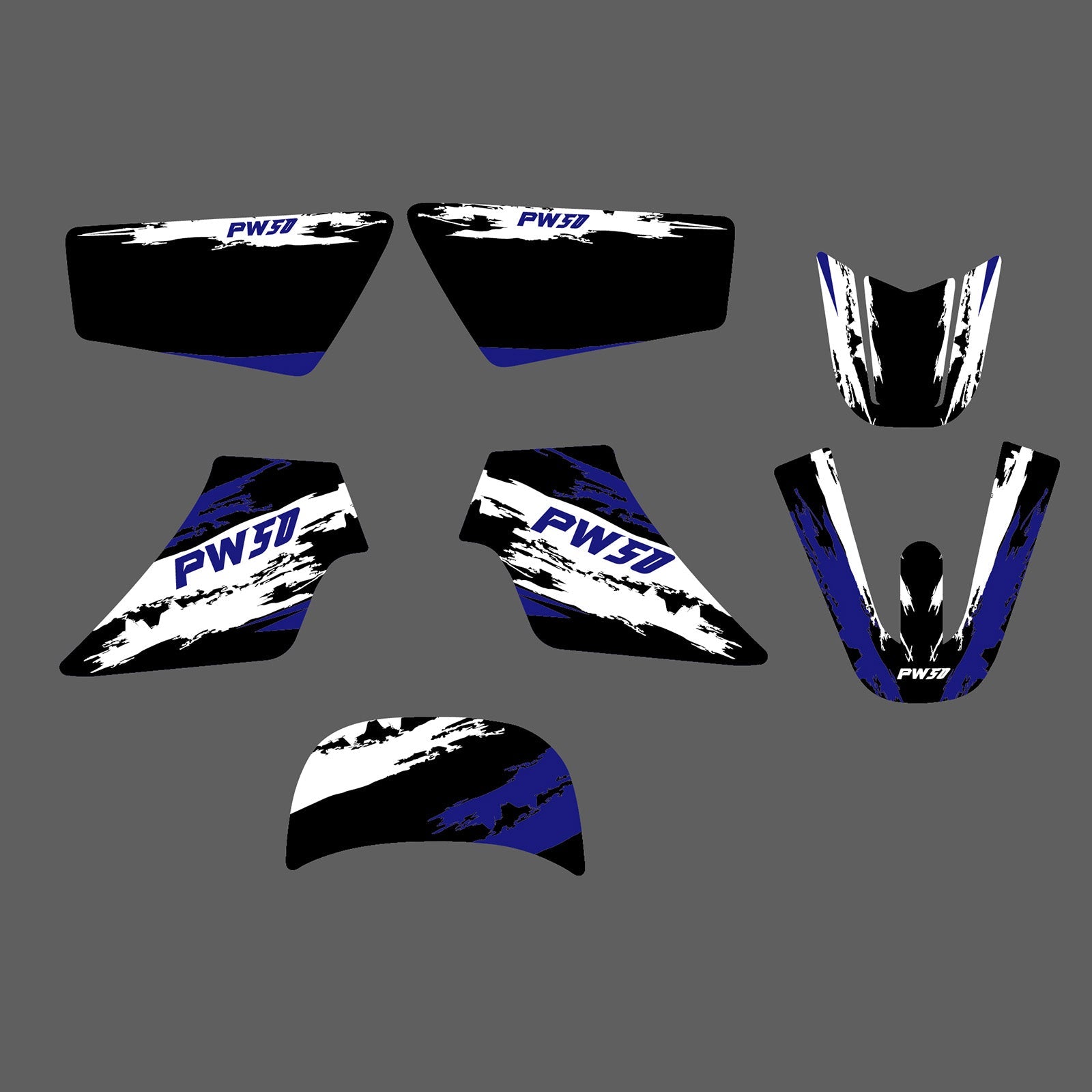 Motorrad Team Volle Grafiken Hintergrund Aufkleber Aufkleber Kits Für YAMAHA PW50 ALLE JAHRE