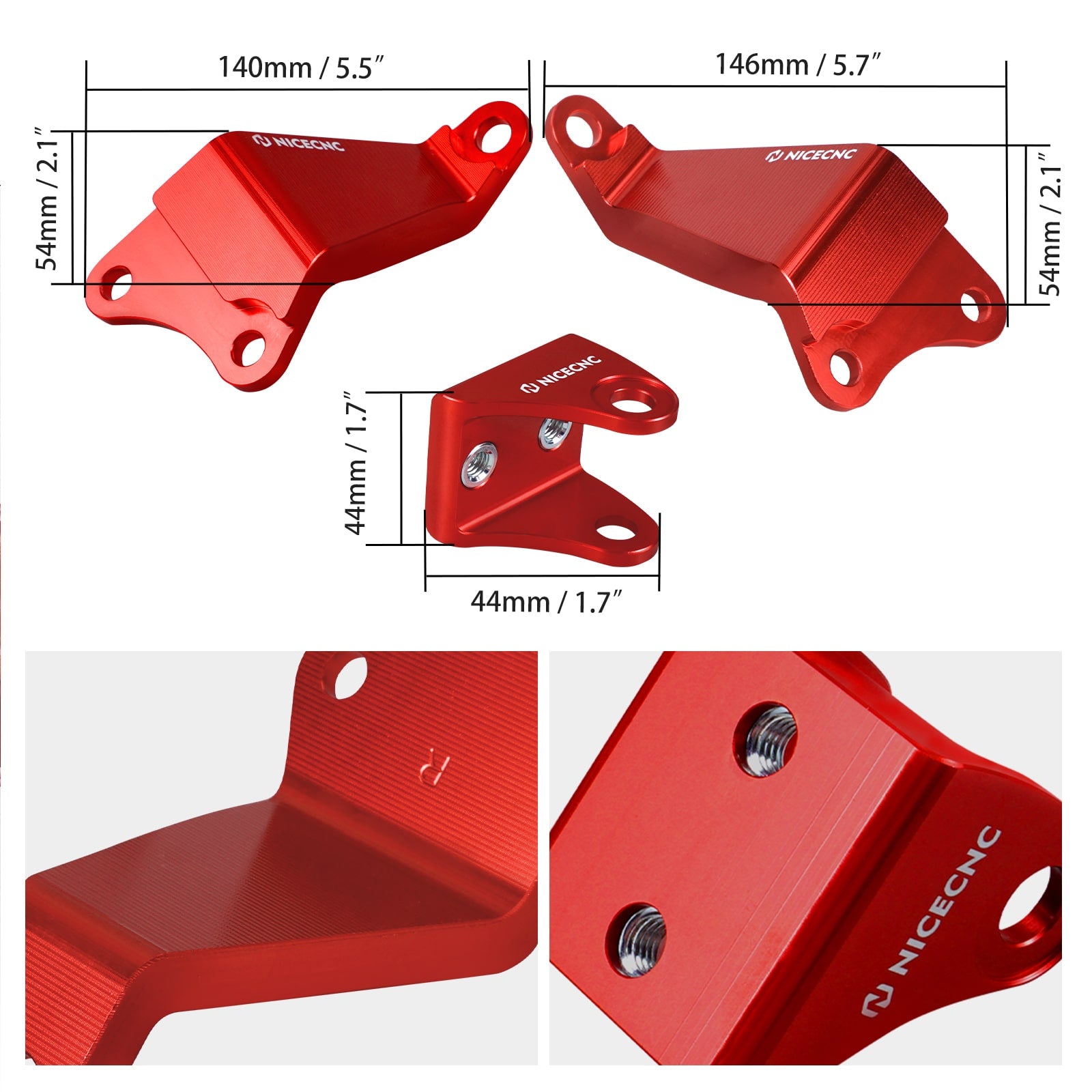 ATV Motorhalterung Halterungen Für Yamaha RAPTOR 700 2008-2024