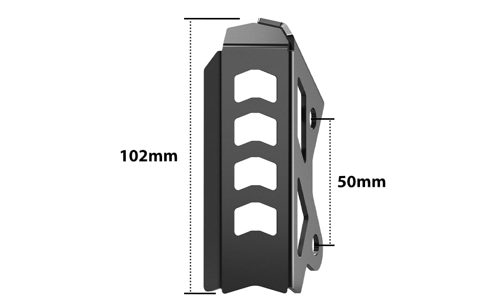 Hinten Brems Master Zylinder Schutz Pumpe Schutz Abdeckung Für Yamaha Tenere 700 /XTZ 700 2019-2024 XSR700 MT-07 FZ07 ABS