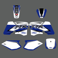 Vollständiger Grafik-Hintergrund-Aufkleber-Kit für Yamaha TTR90 2000-2007