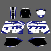 Team Graphics Decals Aufkleber Deko für Yamaha TTR 90 TTR90 2000-2007