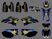 Motorrad-Team-Aufkleber, komplettes Grafik-Set für Yamaha WR250F/WR450F 2005–2006