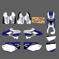 Motorrad-Team-Aufkleber, komplettes Grafik-Set für Yamaha WR250F/WR450F 2005–2006