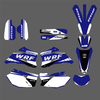 Team-Aufkleber für Yamaha WR250F WR450F 2007-2011