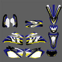 Team-Aufkleber, Grafik-Set für Yamaha WR250F WR450F 2007-2011