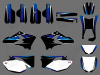 Motorrad-Team-Aufkleber, komplettes Grafik-Set für Yamaha WR250F/WR450F 2005–2006