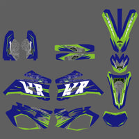 Team-Aufkleber, Grafik-Set für Yamaha WR250F WR450F 2007-2011