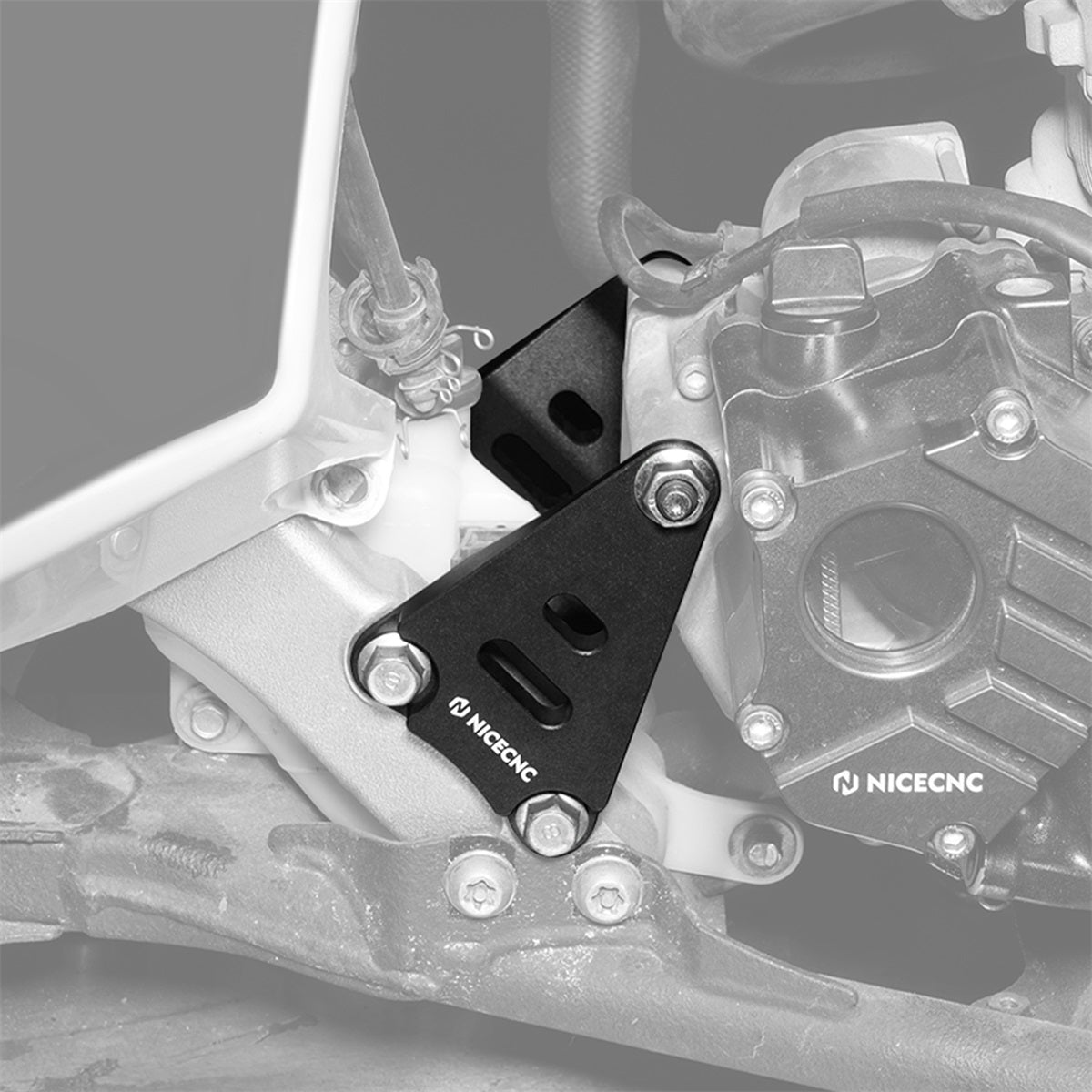 ATV Verbesserte Motor Bleibt Montage Klammern Set Für Yamaha YFZ450R 2009-2025