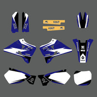 Team Graphics Hintergründe Aufkleber Aufkleber Set für Yamaha YZ125/YZ250 1996-2001