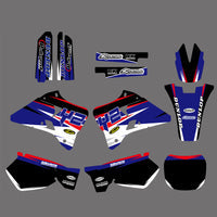 Team-Grafiken Aufkleber Aufkleber für Yamaha YZ125 YZ250 1996-2001