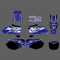 Team-Aufkleber, Grafik-Set für Yamaha YZ250F, YZ450F 2003–2005