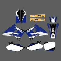 Team Graphics Hintergründe Abziehbilder Kit für Yamaha YZ250F YZ400F YZ426F 1998-2002