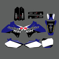 Team Graphics Hintergründe Abziehbilder Kit für Yamaha YZ250F YZ400F YZ426F 1998-2002