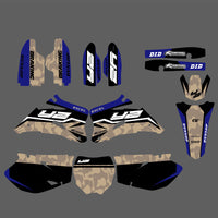 Grafik-Kit Aufkleber Aufkleber für Yamaha YZ250F YZ450F 2006-2009