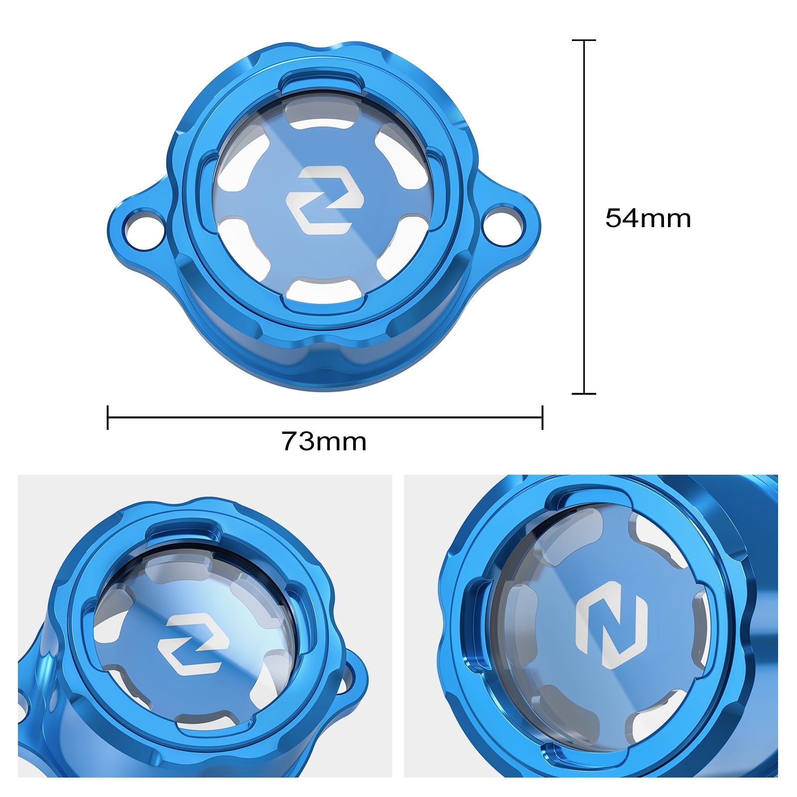 Motorölfilterdeckel für Yamaha YZ450F 2023-2024 YZ450FX WR450F 2024