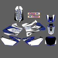 Team Graphics Hintergründe Abziehbilder Aufkleber für Yamaha YZ85 2002-2014