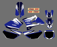 Team Graphics Hintergründe Abziehbilder Aufkleber für Yamaha YZ85 2002-2014