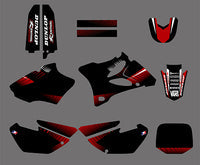 Team Graphics Hintergründe Abziehbilder Aufkleber für Yamaha YZ85 2002-2014