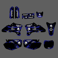 Motorrad-Team-Grafik-Hintergrund-Aufkleber-Set für YAMAHA YZF250/YZF450 2003-2005