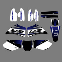 Team-Grafiken und Hintergründe, Aufkleber-Set für YAMAHA YZF250/YZF450 2006–2009