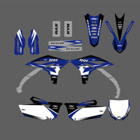 Grafik-Kotflügel-Aufkleber-Set für Yamaha YZF250 2010-2013