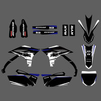 Team-Aufkleber, Grafik-Set für Yamaha YZF250 2010–2013