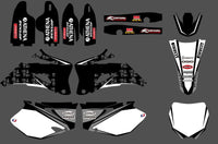 Motorrad-Team-Aufkleber, komplettes Grafik-Kit für Yamaha YZF250/YZF450 2006–2009